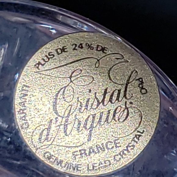 Cristal D’Arques Lead Crystal Heart Shaped Votive Holder made in France - Picture 8 of 8